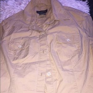 Nude bottom down shirt